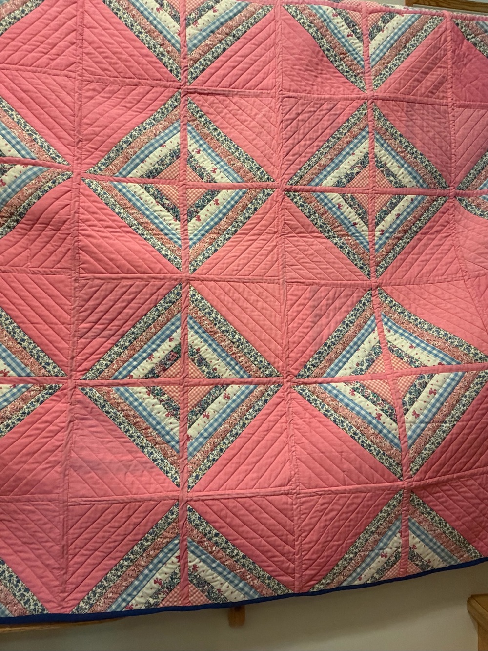 Beautiful double sided handmade Quilt
